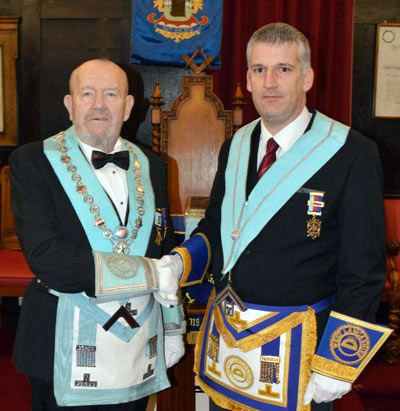 Terry Nealons (left) and Chris Larder