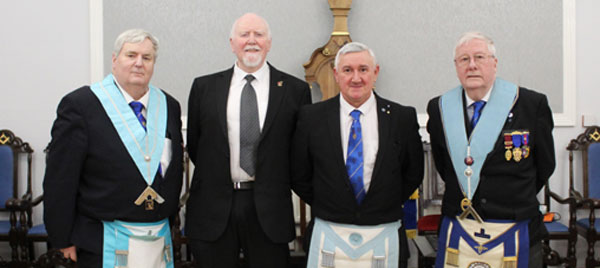 Pictured from left to right, are: Allan Spain, Ken Acton, Paul Duncalf and Jeff Lamb.