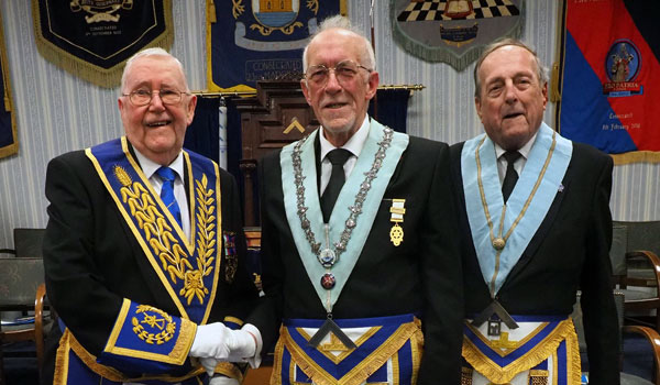 Pictured from left to right, are: Jim Woods, Ken Hart and Peter Gratrix.