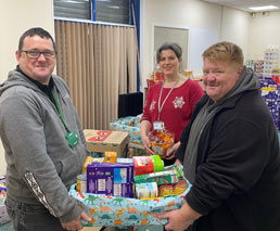 Liverpool Group supports food bank