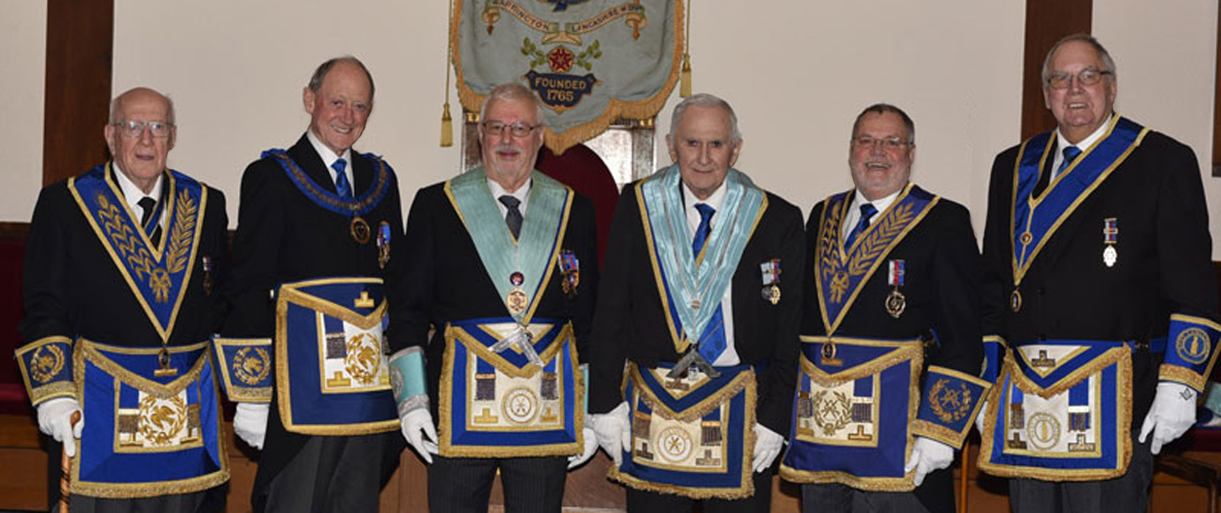Pictured from left to right, are: Dennis Rudd, Barry Jameson, Clive Kinton, Ray Whitticombe, Chris Eyres and Gwilym Jones.