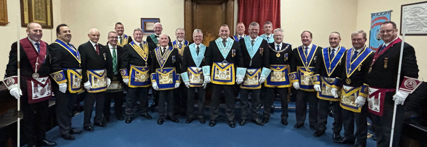 Pictured from left to right, are: Andy McClements, Michael Tax, Alan Procter, William Innes, John Lee, Neil McGill, Bob Mitchell, Peter Mason, Phil Gardner, John Eccles, Scott Devine, Daniel Crossley, John Holmes, Chris Larder, Peter Schofield, Paul Broadley, Tony Jackson, Morton Richardson and Phil Renney.