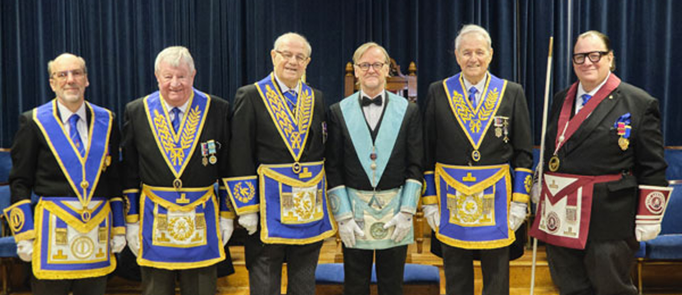 Pictured from left to right, are:  David Case, Len Hart, Tony Bent, Andrew Savage, Geoff Bent and Shaun Brookhouse