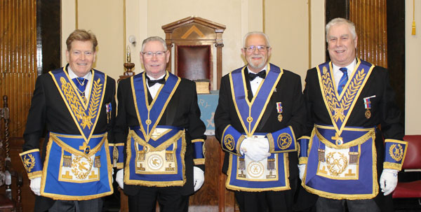 Pictured from left to right, are: Kevin Poynton, Peter McCarthy, Eric Palfreyman and David Johnson.