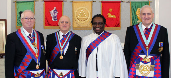 Pictured from left to right, are: John Murphy, David Atkinson, John Williams and Andrew Whittle.