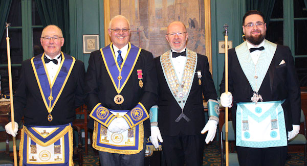 Pictured from left to right, are: Don Evans, John Reynolds, Phil Osborne and Adam Lyons.