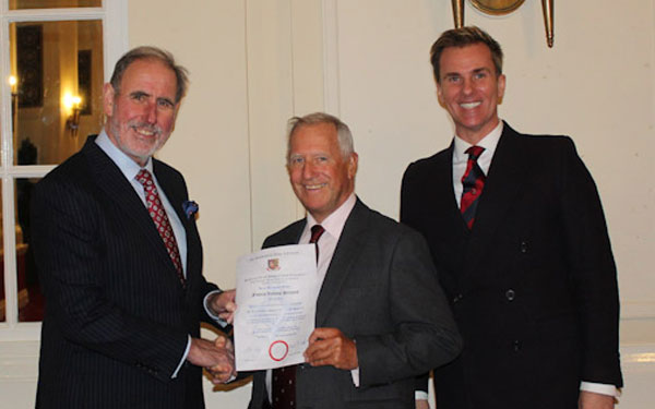 Pictured from left to right, are: Frank Umbers, Tony Prichard and Paul Storrar.