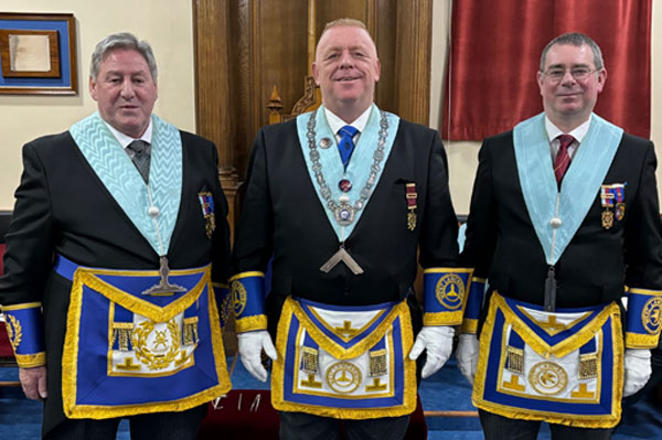 Pictured from left to right, are: Neil McGill, Daniel Crossley and Steve McClintock.