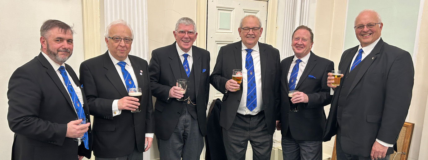 Pictured from left to right, are: Robb Fitzsimmons, Malcolm Alexander, Tony Harrison, Phil Gunning, Paul Broadley and John Reynolds.