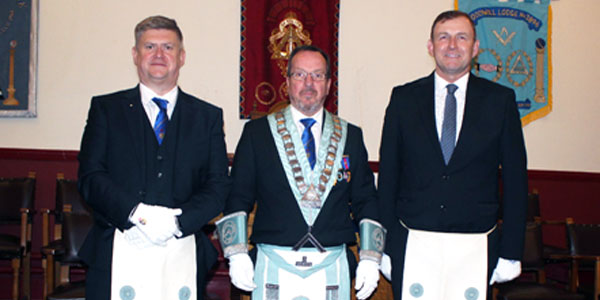 Pictured from left to right, are: Paul Lawson, Robert Smith and Stuart Pennock.