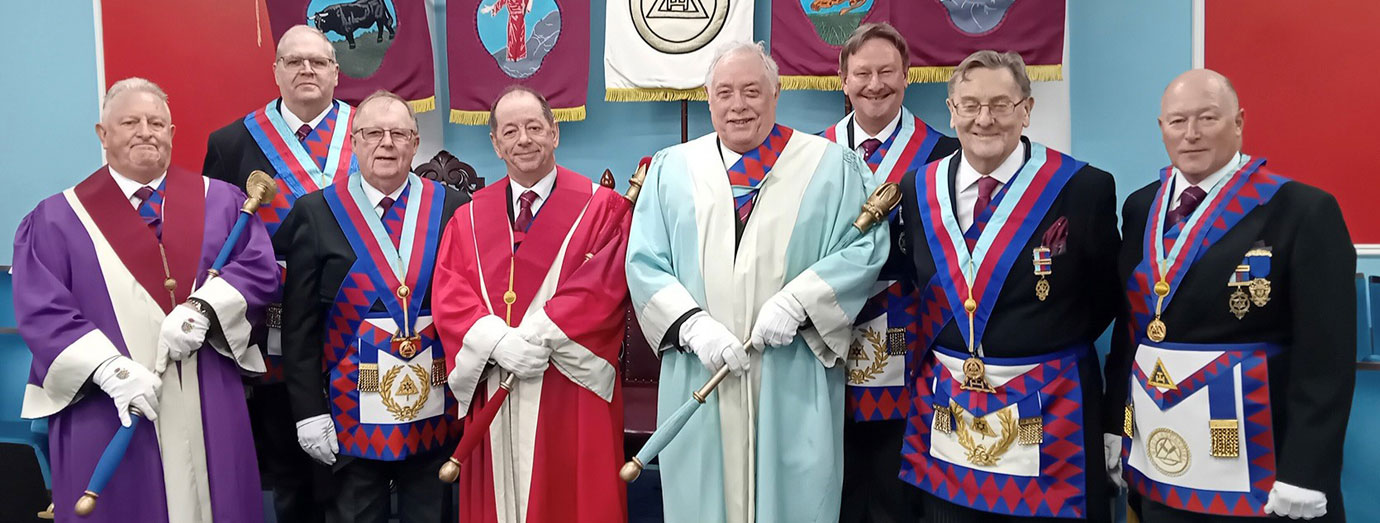 Pictured from left to right, are: Bryn Hart, Neil Ward, Colin Rowling, Roger Sherlock, Derek Robinson, Paul Hesketh, Frank Wilkinson and Peter Allen.