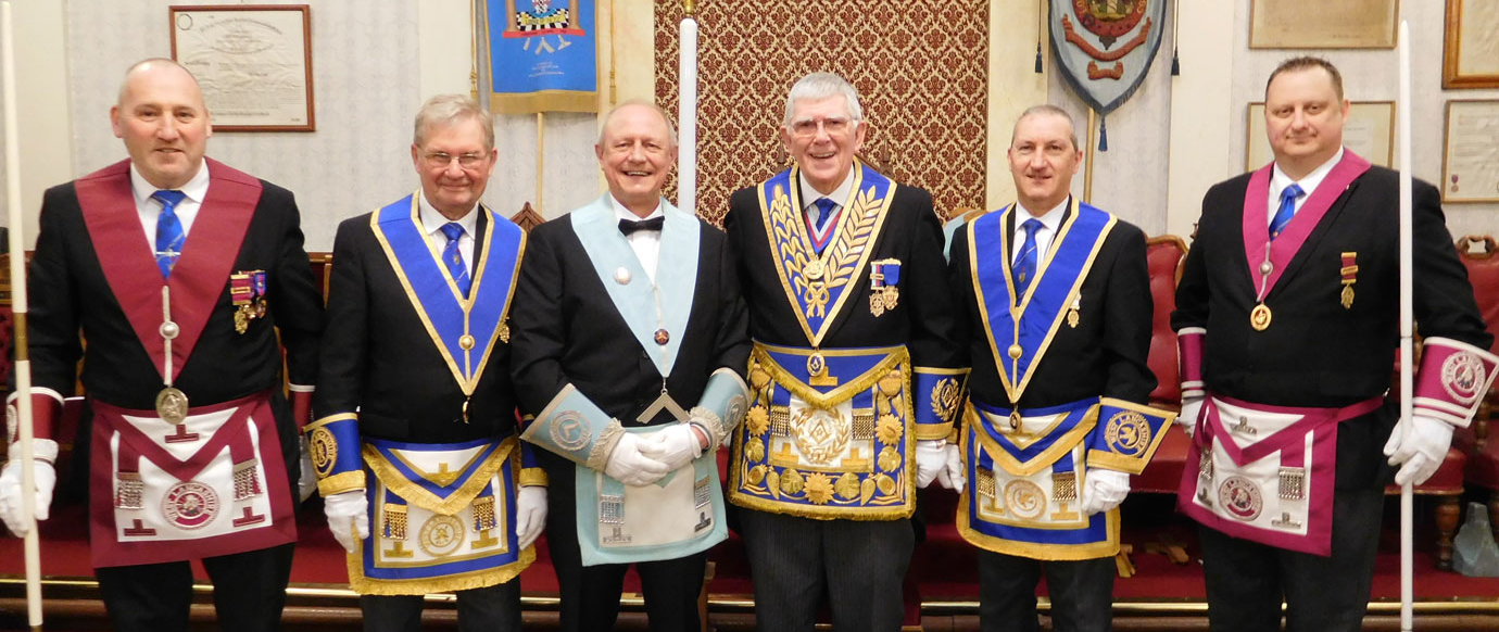 Pictured from left to right are: Andy McClements, Mort Richardson, Tony Taylor, Tony Harrison, Tony Jackson and Phil Renney.