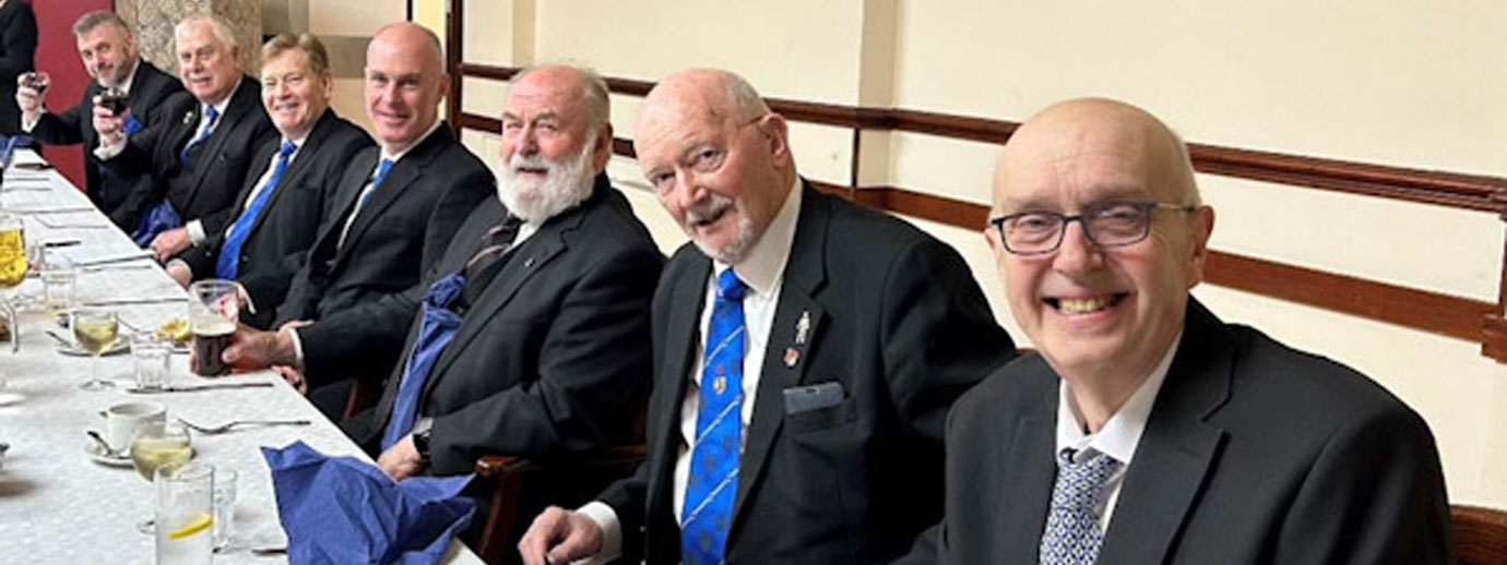 Pictured from left to right, are: Robb Fitzsimmons, Dave Johnson, Kevin Poynton, Andrew Williamson, Howard Youdan, Stu Hyde and John Cherry.