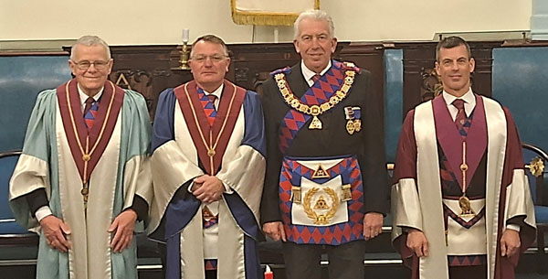 Pictured from left to right, are: Colin Jenkins, Chris Hindle, Mark Matthews and Richard Gillet. Pictured from left to right, are: Colin Jenkins, Chris Hindle, Mark Matthews and Richard Gillet.