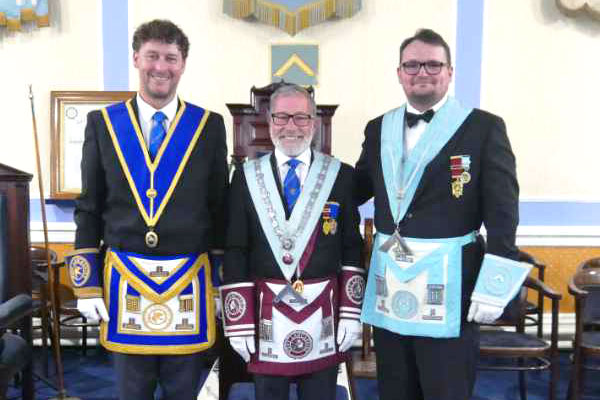 Pictured from left to right, are: John-Paul Lovie, Bob Marsden and Michael Sjollema. Pictured from left to right, are: John-Paul Lovie, Bob Marsden and Michael Sjollema.