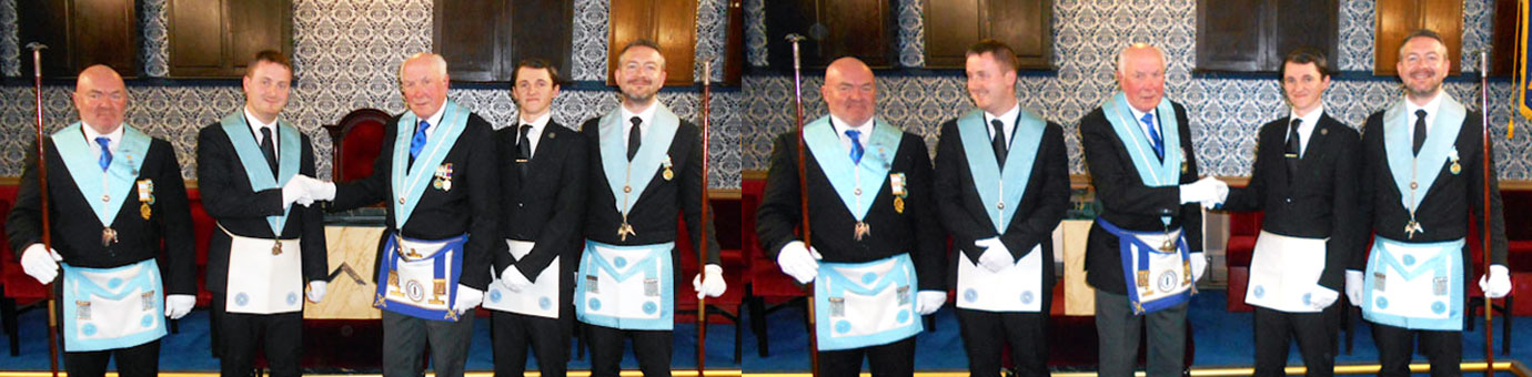 Pictured left from left to right, are: Kevin Hitchmough, Michael Hitchmough being congratulated by Eirwyn Jones, Ryan Hitchmough and Lee Lindley. Pictured right from left to right, are: Kevin Hitchmough, Michael Hitchmough Eirwyn Jones congratulating Ryan Hitchmough and Lee Lindley. Pictured left from left to right, are: Kevin Hitchmough, Michael Hitchmough being congratulated by Eirwyn Jones, Ryan Hitchmough and Lee Lindley. Pictured right from left to right, are: Kevin Hitchmough, Michael Hitchmough Eirwyn Jones congratulating Ryan Hitchmough and Lee Lindley.