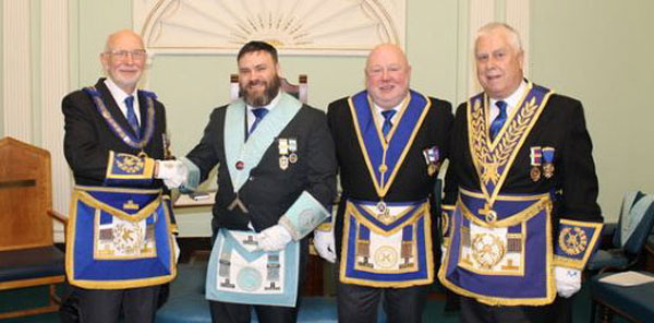 Pictured from left to right, are: John James, Ashley Marsden, Jason Hengler and Dave Johnson. Pictured from left to right, are: John James, Ashley Marsden, Jason Hengler and Dave Johnson.