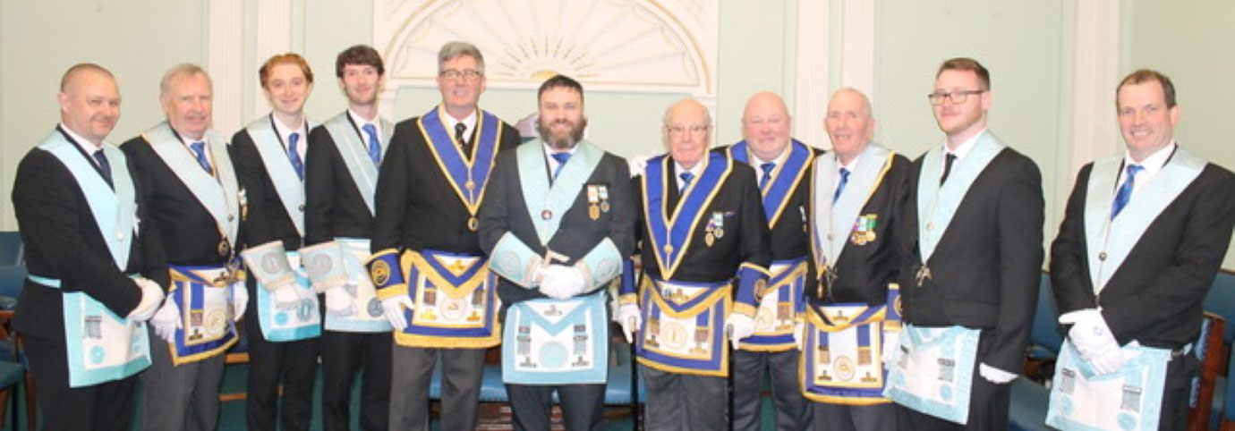 Members of Commercial Travellers’ Lodge. Members of Commercial Travellers’ Lodge.