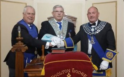 Pictured from left to right, are: Dave Johnson, Robert Sawers and James Morrison. Pictured from left to right, are: Dave Johnson, Robert Sawers and James Morrison.