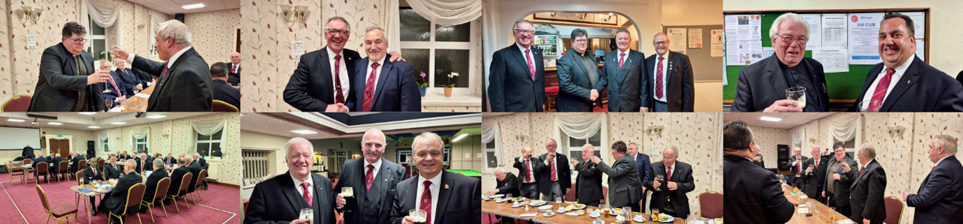 Companions enjoying the evening’s festivities. Companions enjoying the evening’s festivities.