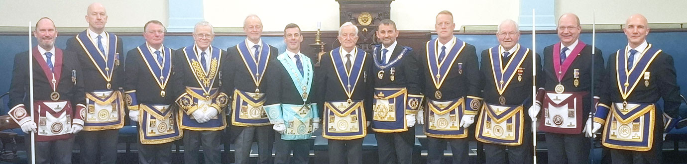 Bill Fawley (centre) surrounded by the Provincial team and esteemed visitors. Bill Fawley (centre) surrounded by the Provincial team and esteemed visitors.