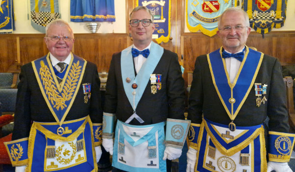 Pictured from left to right, are: Keith Kemp, Nick Collinge and Dennis Laird. Pictured from left to right, are: Keith Kemp, Nick Collinge and Dennis Laird.