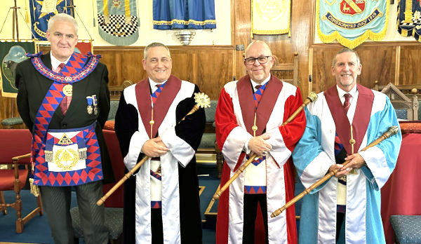 Pictured from left to right, are: Andrew Whittle, Steve Harris, Alan Tomlinson and David Kyle. Pictured from left to right, are: Andrew Whittle, Steve Harris, Alan Tomlinson and David Kyle.
