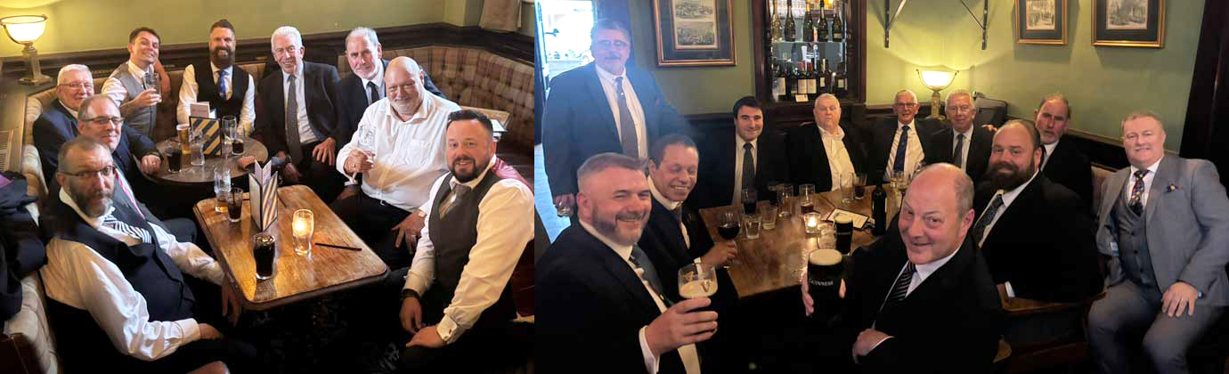 The festivities continued at The Railway. The festivities continued at The Railway.