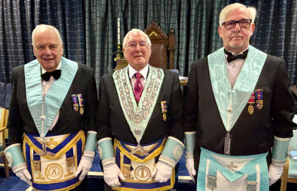 Pictured from left to right, are: Frank Hogarth, Eddie Parkinson and John Davies. Pictured from left to right, are: Frank Hogarth, Eddie Parkinson and John Davies.