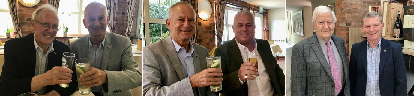 Pictured left, are: Ian Cuerden (left) and Brian Griffiths. Pictured centre, are: Brian Griffiths (left) and John Topping. Pictured right, are: Brian Crossley (left) and Jim Miller. Pictured left, are: Ian Cuerden (left) and Brian Griffiths. Pictured centre, are: Brian Griffiths (left) and John Topping. Pictured right, are: Brian Crossley (left) and Jim Miller.